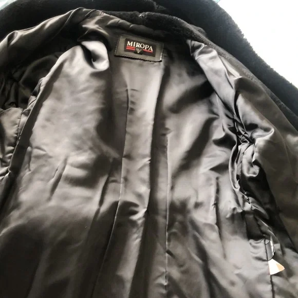 Miropa leather hooded coat - Picture 13 of 13